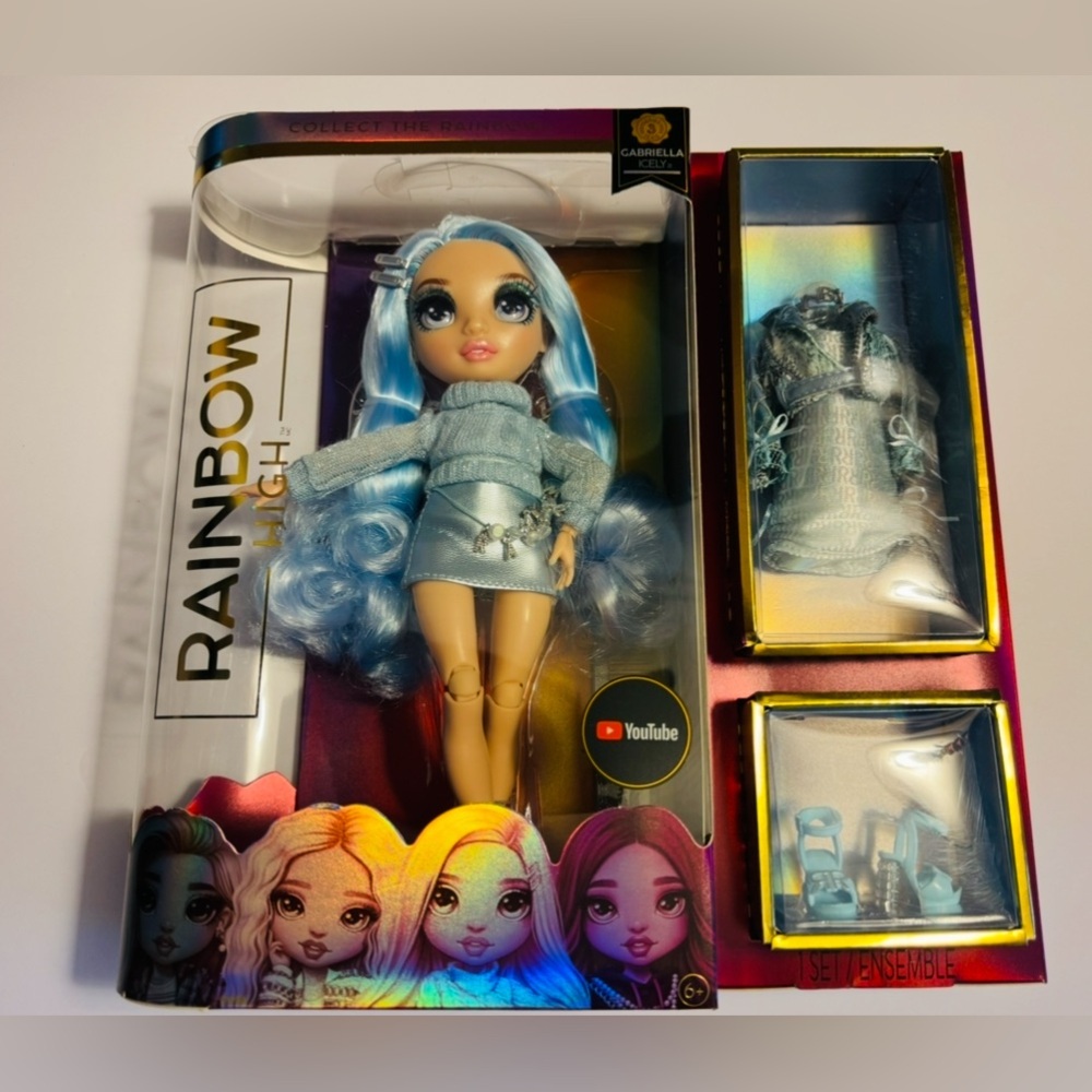 Rainbow High Blue Fashion Doll Gabriella
